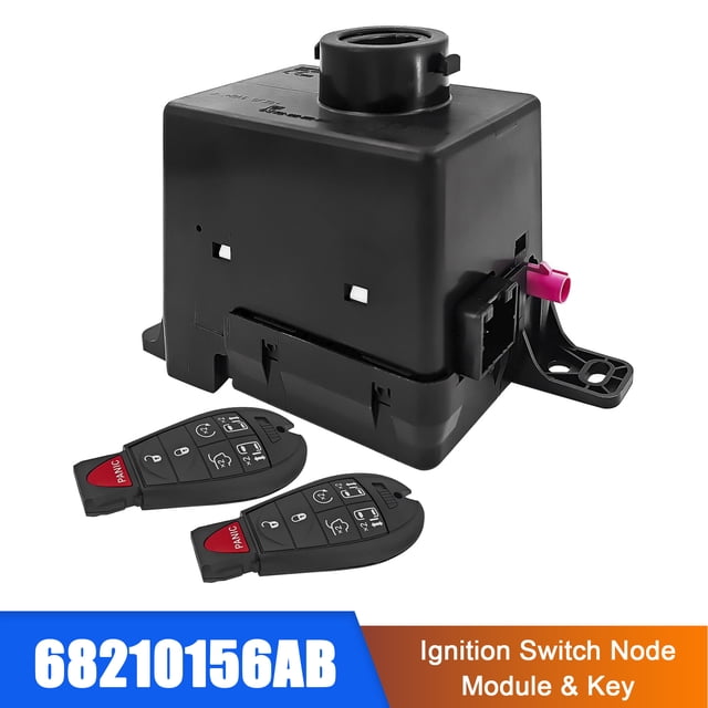 Módulo de Nodo de Encendido Inalámbrico con dos llaves para Dodge Chrysler Jeep 68210156AB