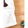 thumbnail image 5 of Men's 3D Capybara Print T-Shirt - Dark Brown Casual Short Sleeve, Breathable Polyester, Lightweight & Comfortable, Fashionable Round Neck Tee for Casual Attire, 5 of 5