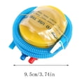 thumbnail image 4 of Manual Air Pump, Foot Operated, Hose with Nozzle, Nozzle for Hose Outdoor, Sports & Outdoor, inflatable Pump, Camping Air Mattresses, 1 Pc, Blue, Compact Storage, 4 of 5