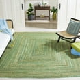 thumbnail image 2 of SAFAVIEH Cape Cod Miah Geometric Area Rug, Green/Natural, 9' x 12', 2 of 8