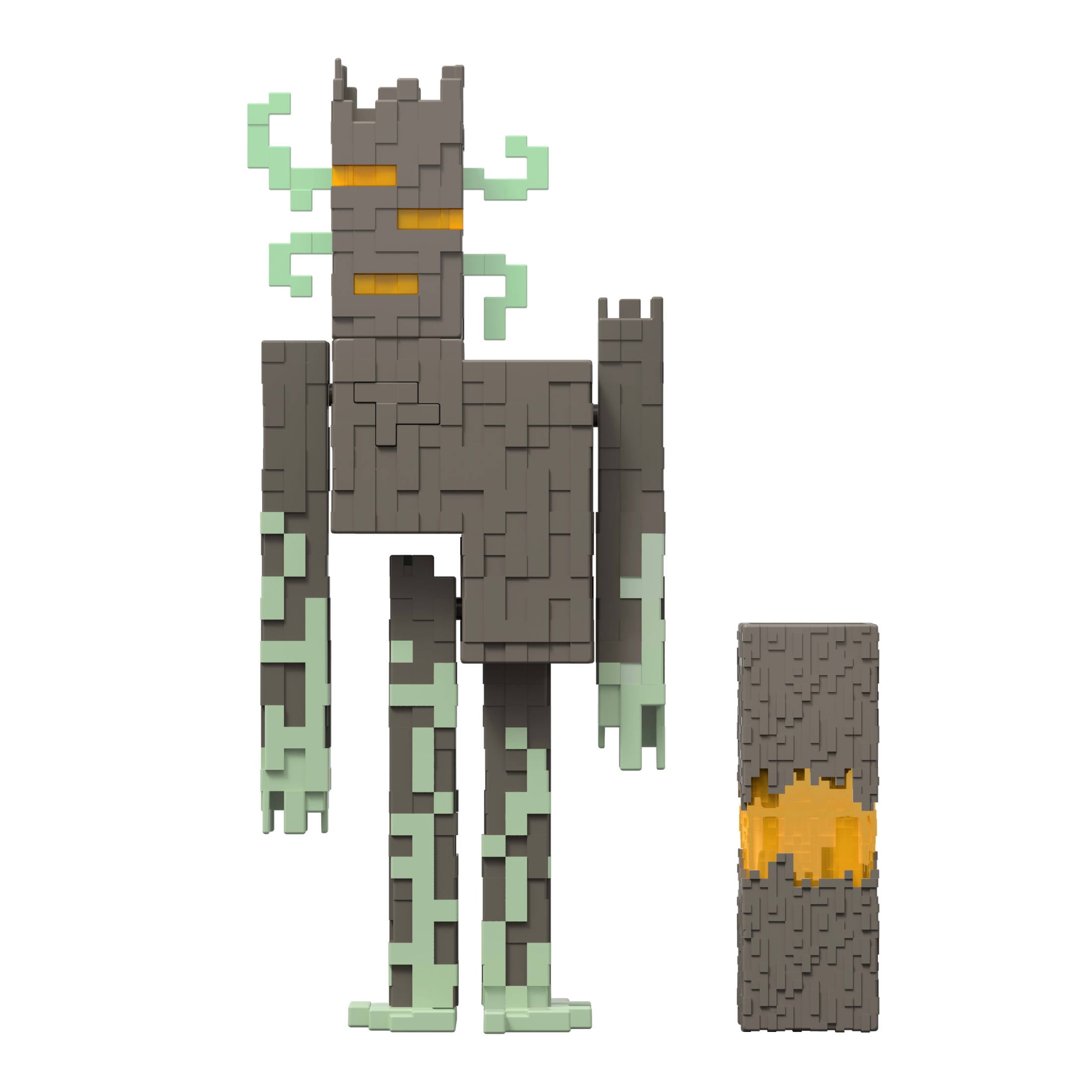 Minecraft The Creaking Action Figure with Interactive Lights, Sounds & Accessory, 8-inch Collectible