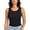 Black, variant on Seamless FTM Pullover Chest Binder Longline Tank Top
