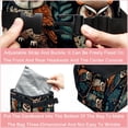 thumbnail image 4 of Owl Foldable Car Trash Can Mini Trash Can with Lid Leak-Proof Hanging Storage Bag - Car Garbage Can, 4 of 6
