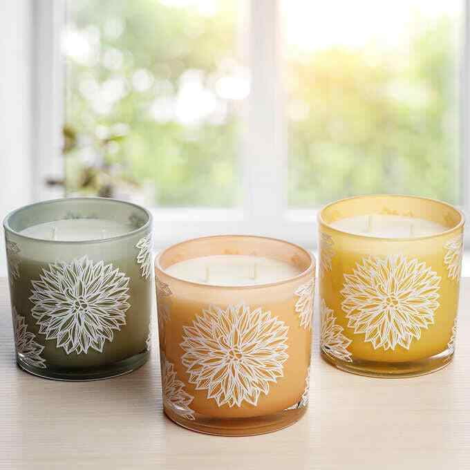 Bellevue Luxury Fresh Candles, 3pack