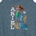 thumbnail image 3 of Disney - Ariel in Water - Ladies Racerback Tank, 3 of 5