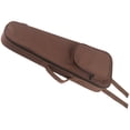 thumbnail image 1 of OUNONA Lightweight Brown Ukulele Storage Case with Comfortable Shoulder Strap for Musicians, 1 of 8
