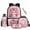Axolotl Cute, variant on Sea Turtle Kids Backpack with Lunch Box, Pencil Case, Water Bottle Pouch & Keychain, 17 inch Lightweight Bookbag for Elementary 3rd-6th Grade Girls Ages 8-12, Back to School Supplies