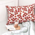 thumbnail image 4 of Fotbe Tomato Funda de Almohada Decorativa Estilo Occidental, Lujo en Algodón, Fundas para Almohadas King, Cojín Estampado para Decoración del Hogar-14"x20", 4 of 6