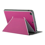 Speck DuraFolio - Flip cover for tablet - white, fuchsia - for Apple iPad Air
