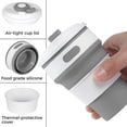 thumbnail image 3 of Tazas plegables, 2 tazas portátiles de silicona, tazas de viaje para café, tazas de viaje plegables reutilizables, tazas para camping con tapa y tapa abatible, 3 of 4