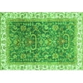 thumbnail image 1 of Ahgly Company Indoor Rectangle Oriental Green Traditional Area Rugs, 6' x 9', 1 of 4