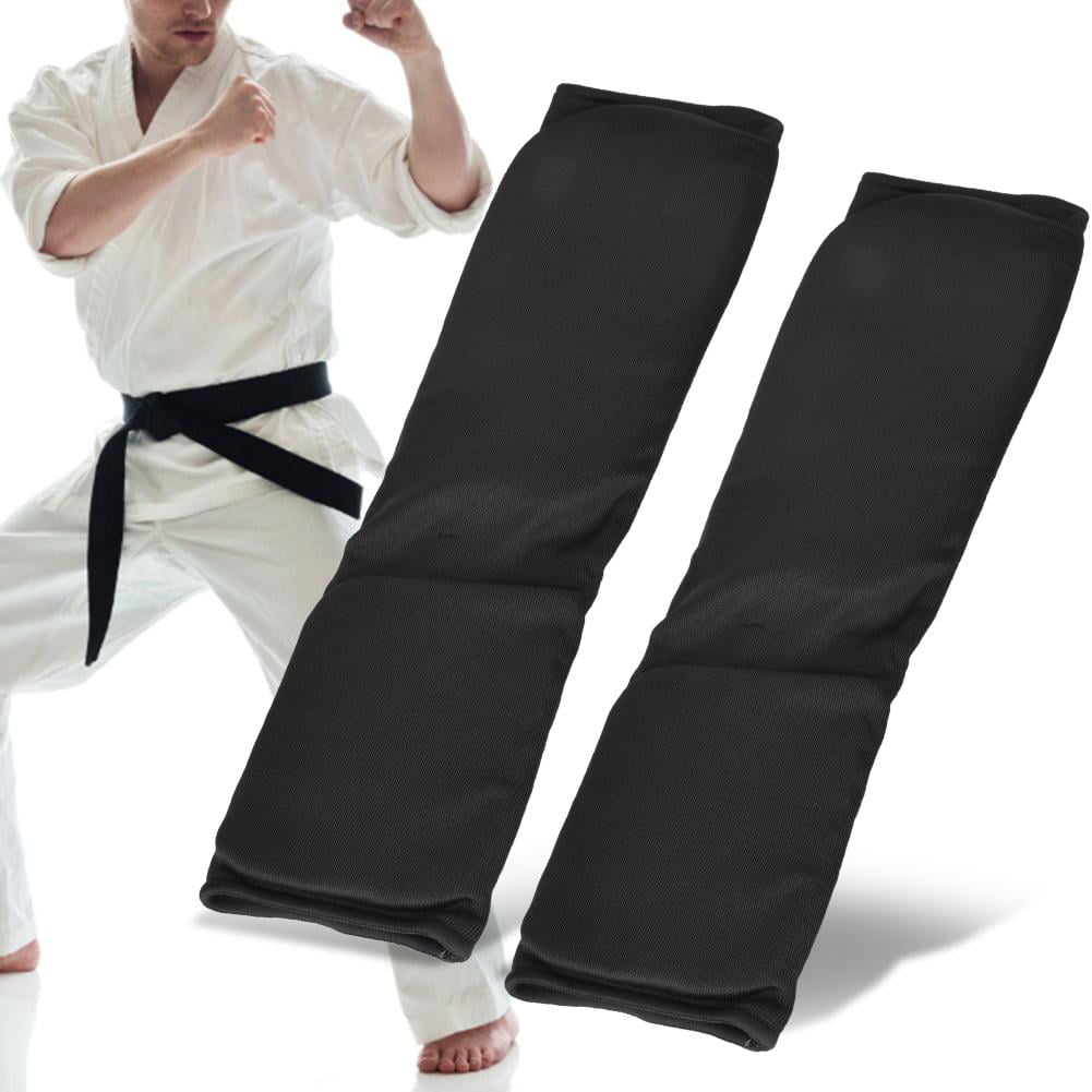 Thicken Legguard Shin Guards Protection Gear for karate Muay Thai Sanda VGEBY 2Pcs Sport Leg Guard