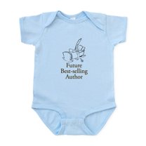 CafePress - Future Author Infant Bodysuit - Baby Light Bodysuit, Size Newborn - 24 Months