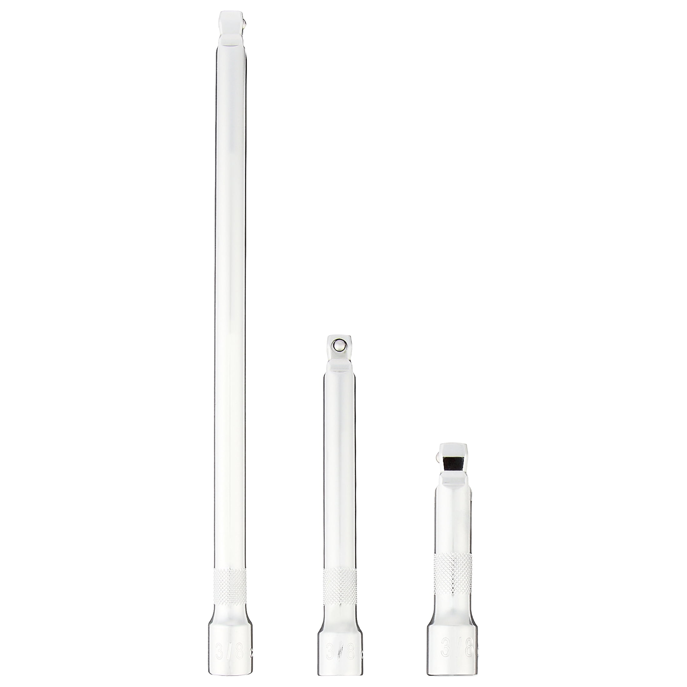 Hyper Tough 3-Piece 3/8-inch Drive Wobble Extension Bar Set