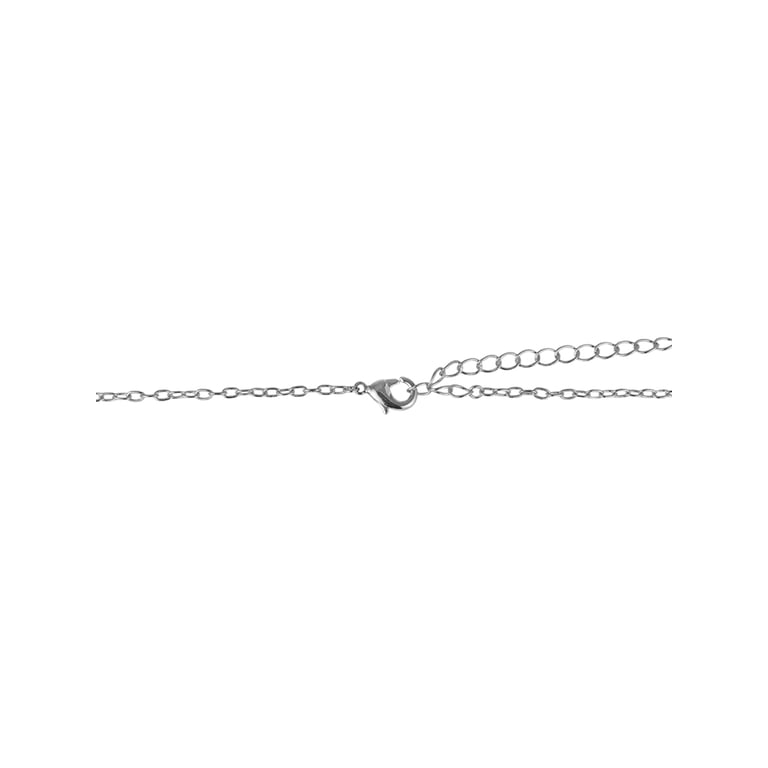 Time and Tru Pearl Birthstone Silvertone Necklace, June photo 3
