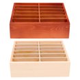 thumbnail image 1 of SOPOTUTU 2Pcs Wooden Cell Phone Organizer for Classroom and Office Desktop Use, 1 of 8