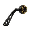 thumbnail image 2 of Fishing Spinning Reel Handle, Lightweight Metal Single Rocker Arm, Reel Replacement Power Handle Grip, 93mm Extended Rocker Arm Low-Profile Reel Handle DSH019-38mm Matte Black, 2 of 9