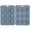 A002- Blue, variant on Silicone Ice Cube Molds, Penguin Molds, 9 Cavity, Light Pink, Flexible Silicone, Freezer Compatible, 1 Pc, 8.5*6.2in, Candy Molds, Baking, Holiday Treats
