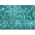 thumbnail image 1 of Ahgly Company Indoor Rectangle Abstract Light Blue Modern Area Rugs, 6' x 9', 1 of 4