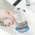 thumbnail image 3 of Decodeary Waterproof Spin Power Scrubber For Wide Application In Home And Office Waterproof And Durable Black, 3 of 6
