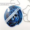 thumbnail image 3 of 1pc Stylish Dinosaur Skull Acrylic Pendant for Car, Interior Decor, and Accessories, 3 of 4