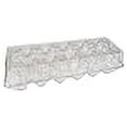 thumbnail image 3 of Clear Plastic Jumbo Tri-Fold 12-Egg Carton 35, 3 of 4
