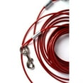 thumbnail image 2 of Prevue Pet Products PP-2120 20 ft. Medium Duty Tie-Out Cable, Red, 2 of 3