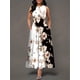 thumbnail image 2 of Vestido Con Bolsillo Con Estampado Floral, Vestidos Largos De Verano Informales Con Bolsillo, Vestimenta Para Mujer., 2 of 4