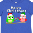 thumbnail image 4 of Inktastic Merry Christmas Owls Boys or Girls Toddler T-Shirt, 4 of 5