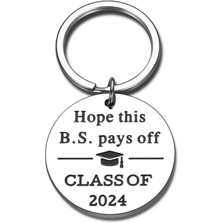 College Graduation Gifts for Women Men 2024 Graduation Gift Ideas for Her Him Funny Graduation Keychain Gifts for Senior High School College Nurse Lawyer Students College Girl Gifts for Graduate