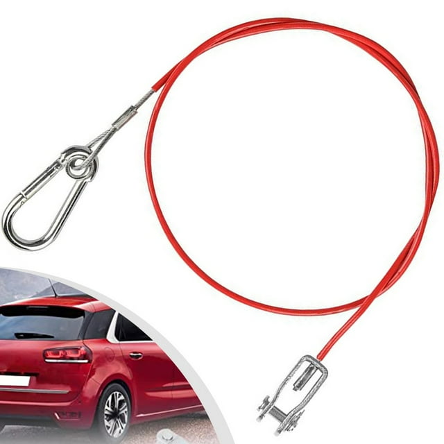 1 Metre Clevis Style RV Trailer Caravan Hitch Brake Away Breakaway Safety Cable