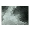 thumbnail image 1 of Black and Grey Cutting Board, Polygonal Triangles Dots and Circles Pattern Contemporary Art Inspired, Decorative Tempered Glass Cutting and Serving Board, Small Size, Black Pale Grey, by Ambesonne, 1 of 1