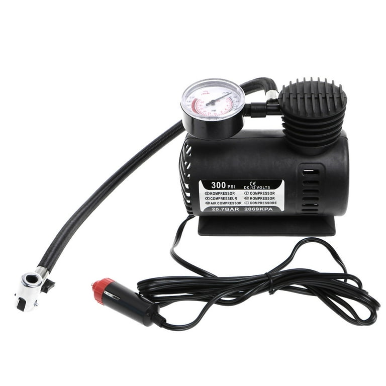 Portable Mini Air Compressor Vehicle Electric Tire Inflator Pump