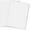 White, variant on Color Card Stock 65lb. Cover Size 8 1/2" X 5 1/2" Sheets (Half Letter Size) 50 Sheets Per Pack (Sea Blue)