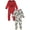 Red & gray, variant on Disney Mickey Mouse 2 Pack Zip Up Sleep N' Play Coveralls Newborn to Infant