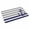Grey, variant on Anchor Aqua Doormat Outdoor Entrance 16"x24", Modern Navy Blue White Striped Nautical Absorb Moisture Dirt Door Mats, Non-Slip Rubber Backing Floor Mats Indoor, Low-Profile Front Door Rugs