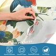 thumbnail image 4 of Yayeee Window Valance for Kitchen Farmhouse Rod Pocket Green Floral Pattern Short Curtain for Living Room, 4 of 6
