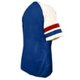 thumbnail image 3 of Women's Profile  Royal Philadelphia Phillies Arched Notch Neck T-Shirt, 3 of 3