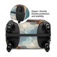 thumbnail image 4 of Daiia Cute Angel Winged Dog Luggage Cover, Thickened Washable Travel Luggage Covers, Elastic Unique Baggage Covers for 18-20 inch Luggage-Small, 4 of 9