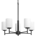 thumbnail image 2 of P4319-104-Progress Lighting-Replay - 19.625 Inch Height - Chandeliers Light - 5 Light - Line Voltage-Polished Nickel Finish    -Traditional, 2 of 3