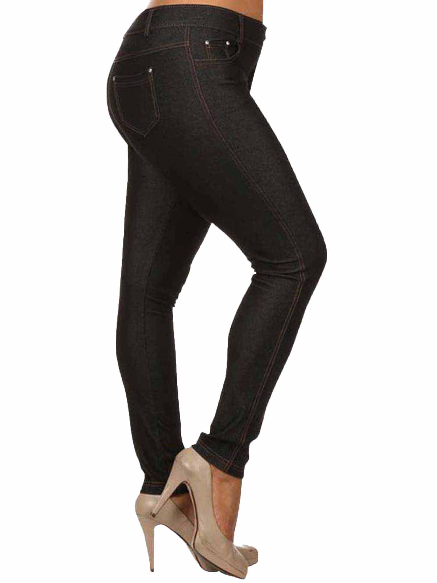 plus size jeggings with pockets