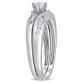 thumbnail image 3 of Everly Women's Diamond 10k White Gold Bridal Set, 3 of 7