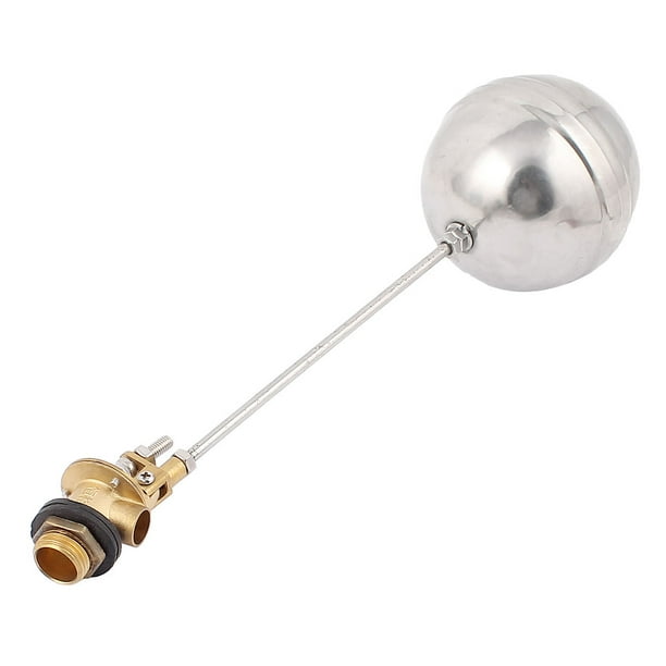 Unique Bargains DN15 1/2BSP Meatl Automatic Fill Float Valve for Water