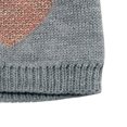thumbnail image 5 of Generic Soft Hats for Children's Knit Hat Woolen Hat Double Hairball Woolen Hat Girls Children Love Knit Hat Valentine's Day for Fashion Casual Four Seasons Caps(One Size,Grey), 5 of 5