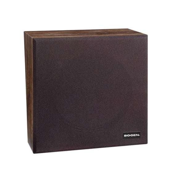 Altavoz Bogen Wall Baffle, color nogal