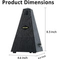 thumbnail image 5 of AODSK AS-33WB Mechanical Metronome,Universal Metronome for Piano,Guitar,Violin,Drums and Other Instruments,Standard,(Wood Grain Black), 5 of 7
