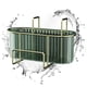 thumbnail image 1 of Colgando Fregadero Drenaje Plato Rack Soporte de almacenamiento Accesorio Portátil sobre Fregadero Organizador Desmontable Escobillero de cocina para Aureato Baoblaze bandeja de almacenamiento, 1 of 8