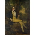 thumbnail image 2 of Ralph Earl 18x24 Gold Ornate Framed and Double Matted Museum Art Print Titled - Master Rees Goring Thomas (ca. 1783-84), 2 of 4
