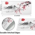 thumbnail image 2 of Cherry Blossom Sakura Gaming Mouse Pad 35.4×15.7inch with Stitched Edges Extended Waterproof Desk Pads Non-Slip Rubber Base Large Keyboard Mat Computer Gaming Mousepad for Work/Office/Home (Eight), 2 of 5