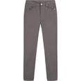 thumbnail image 1 of Pantalones IZOD, uniforme escolar para niños, parte delantera plana, sarga, color gris, talla 8, 1 of 1